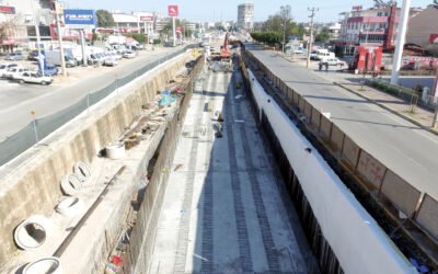Antalya 3. Aşama Raylı Sistemler Sakarya Bulvarı Alt Geçidi
